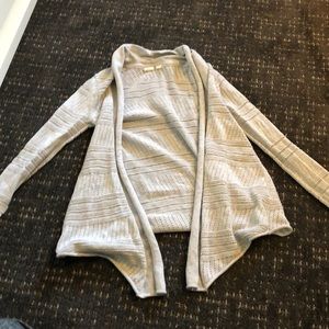 Girls GAP grey cardigan